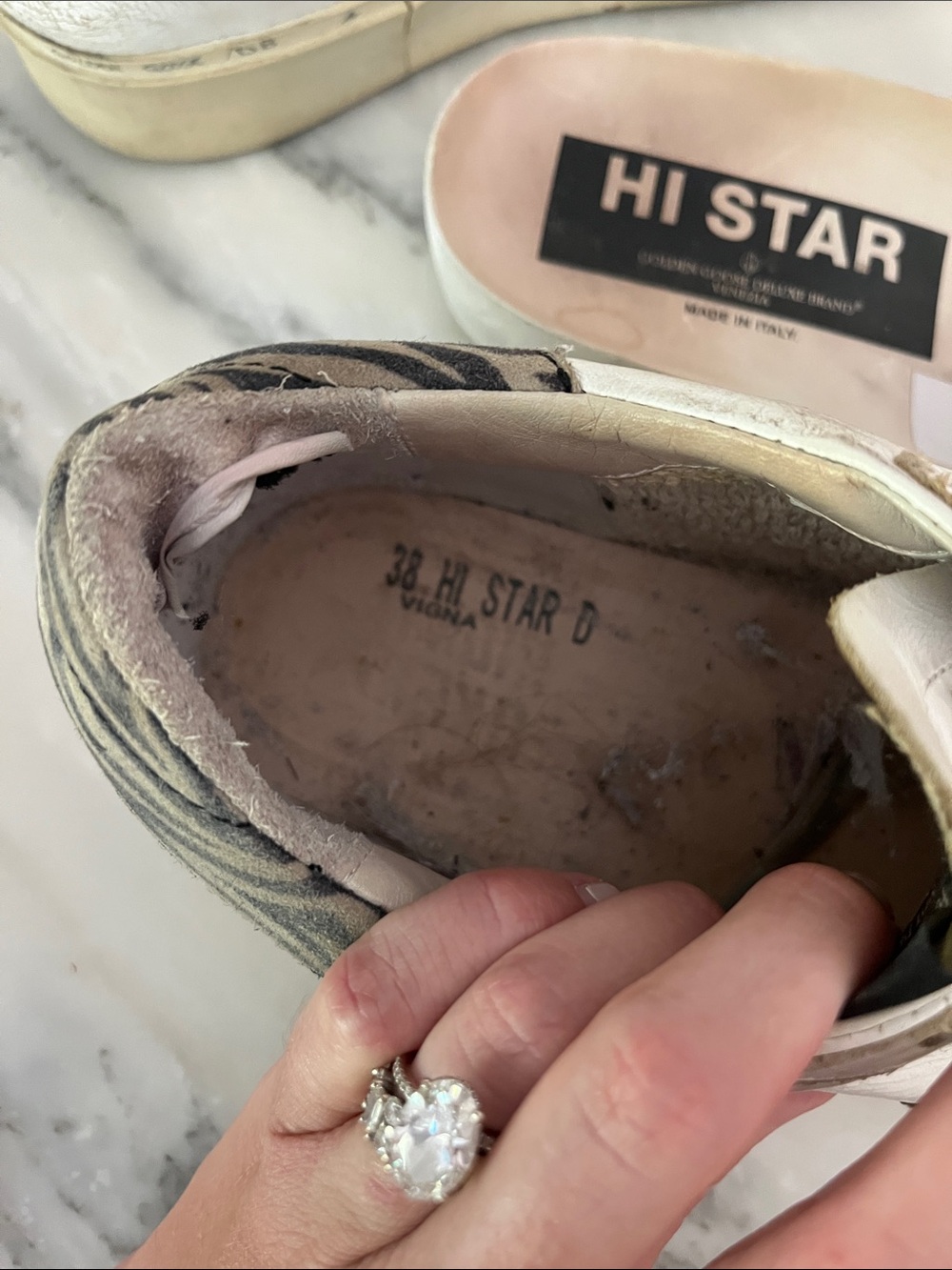 Authentic Golden Goose Sneakers size 38 - Picture 8 of 8